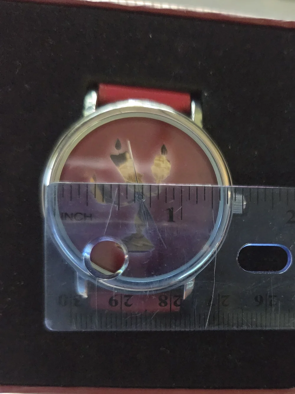 Disney Exclusive Cast Member Wristwatch Beauty And The Beast Lumiere - Rare